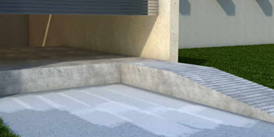 Fester aplicado para reducir grietas y fisuras en el concreto