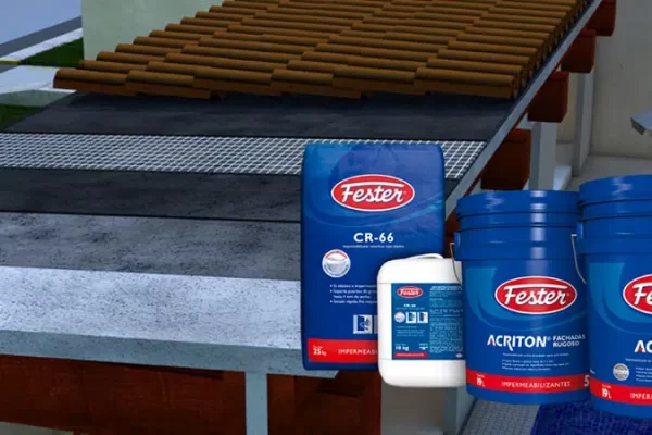 Impermeabilización de tejados en la ciudad de México con productos Fester