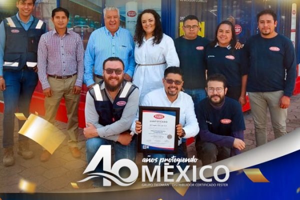 40 Años Protegiendo México como Distribuidores Certificados Fester