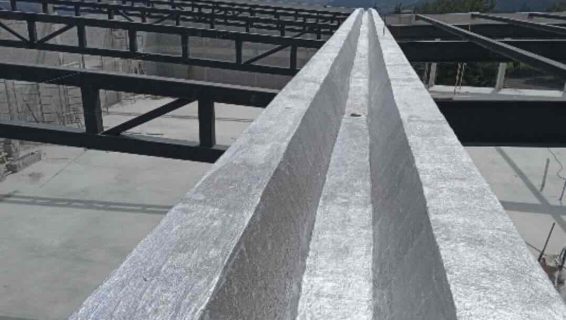 Impermeabilización del canalón elevado en Huixquilucan, Estado de México